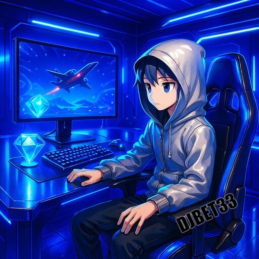 Imagem promocional da DJBET33 mostrando a plataforma e suas vantagens