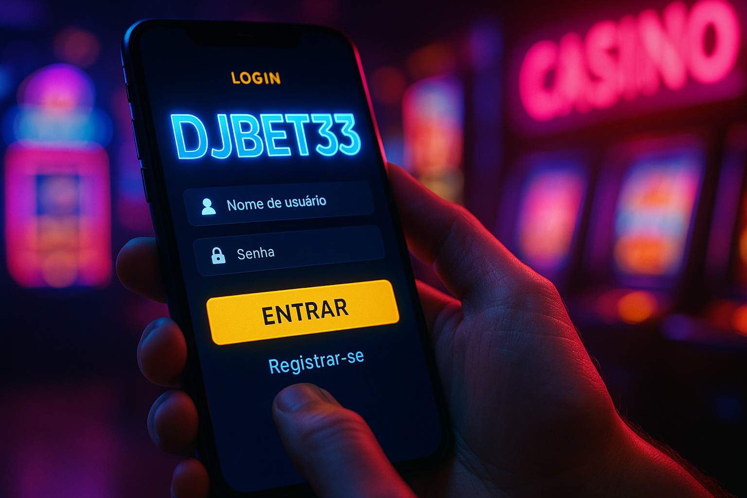 Login no Cassino DJBET33