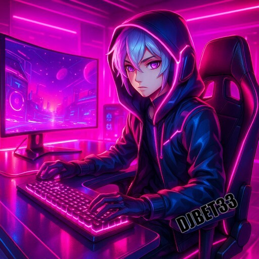 Imagem promocional da DJBET33 mostrando a plataforma e suas vantagens