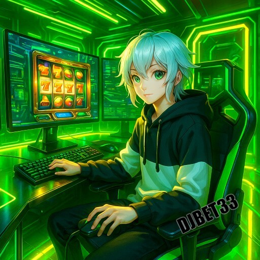 Imagem promocional da DJBET33 mostrando a plataforma e suas vantagens