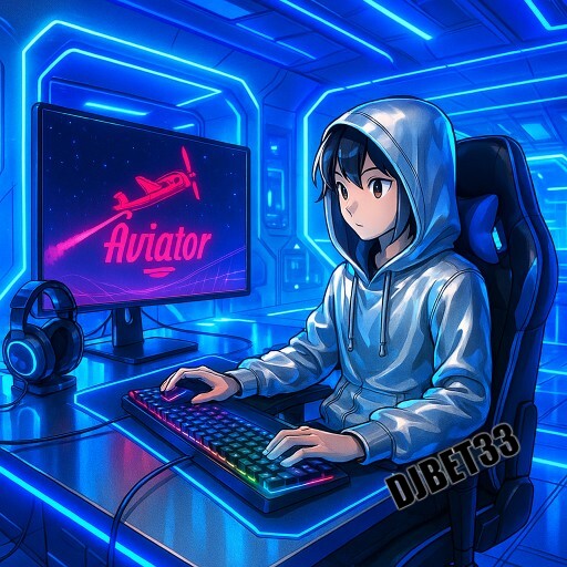 Imagem promocional da DJBET33 mostrando a plataforma e suas vantagens