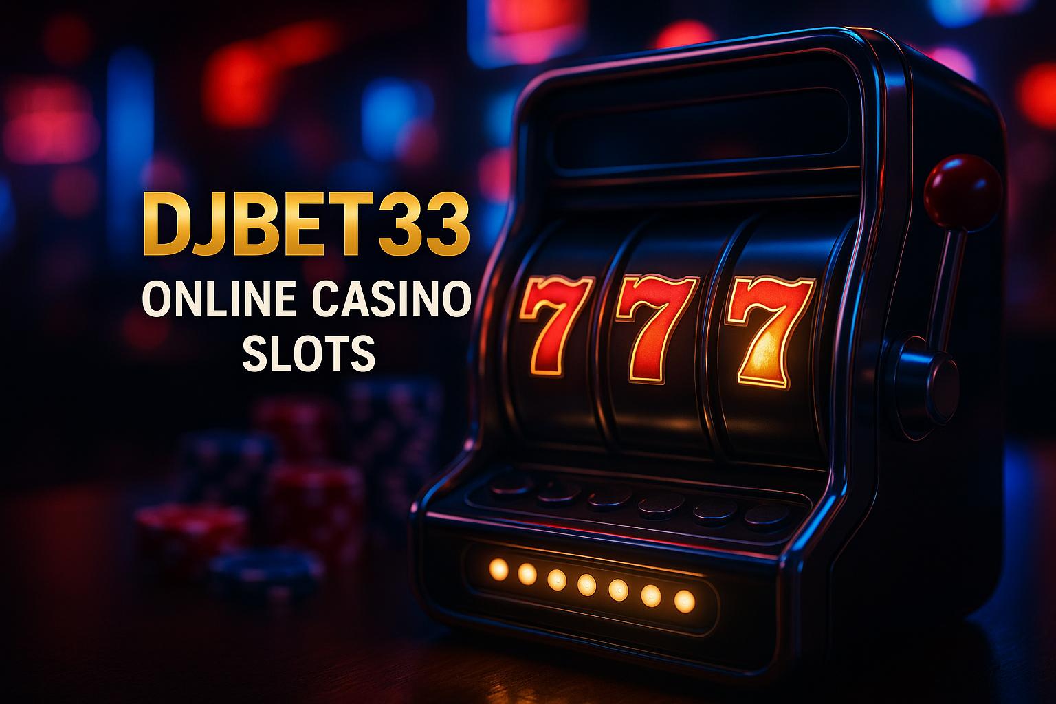 Explore o mundo das slot machines no DJBET33 Casino
